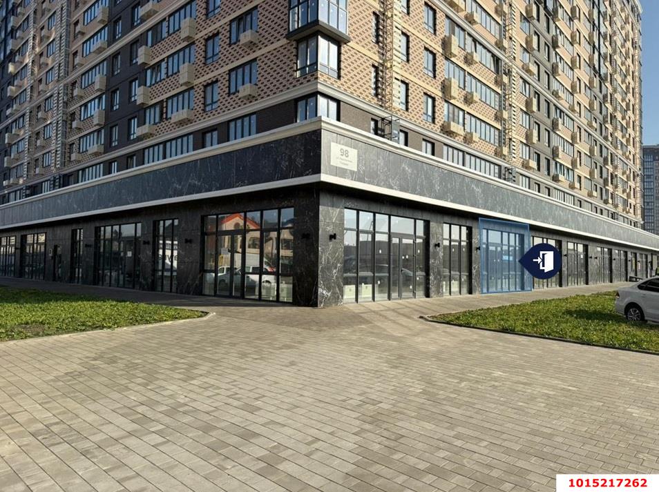 Фото №1: Торговое помещение 103 м² - Краснодар, жилой комплекс Сармат, ул. Константина Гондаря, 98