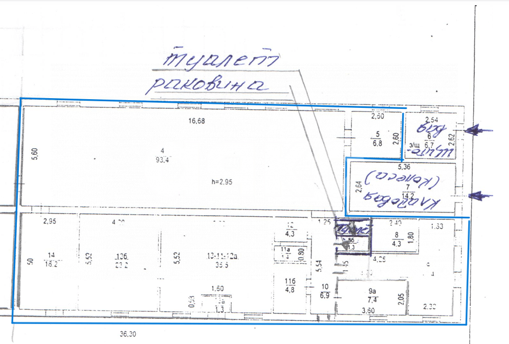 Фото №8: Коммерция 227 м² - Ростов-на-Дону, Октябрьский, ул. Вавилова, 57/104