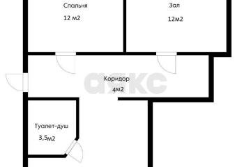 Фото №3: 2-комнатная квартира 44 м² - Краснодар, ж/м Пашковский, ул. Крупской, 11