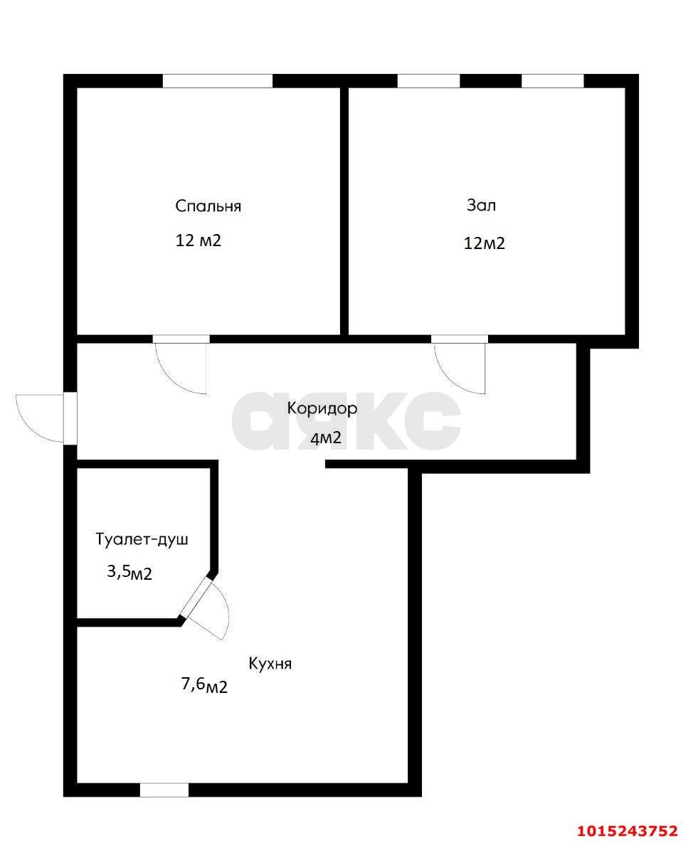 Фото №14: 2-комнатная квартира 39 м² - Краснодар, Карасунский внутригородской округ, ж/м Пашковский, ул. Новопочтовая, 66