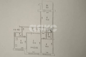 Фото №1: 3-комнатная квартира 64 м² - Ростов-на-Дону, мкр. Северный, ул. Орбитальная, 78