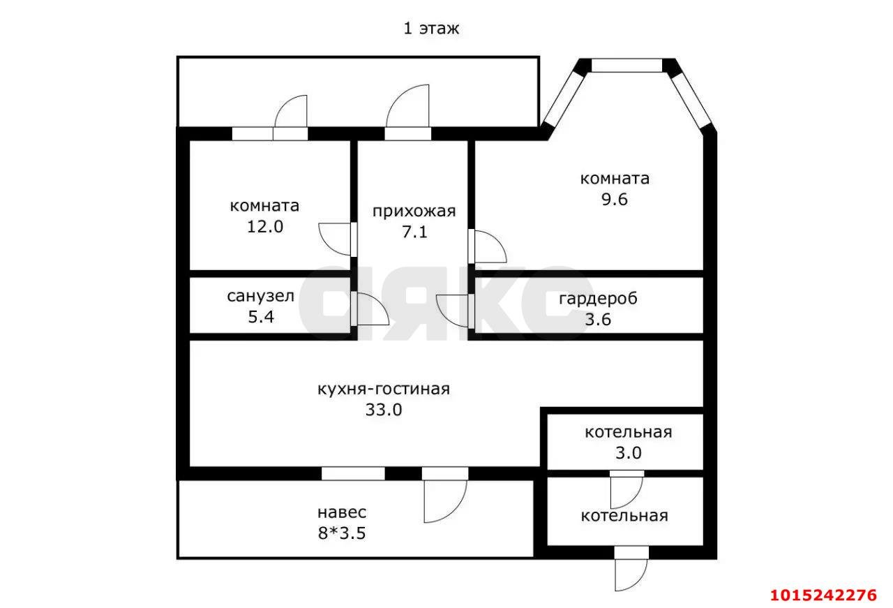 Фото №19: Дом 161 м² + 3.14 сот. - Энергетик, Прикубанский внутригородской округ, ул. Кубанская, 82