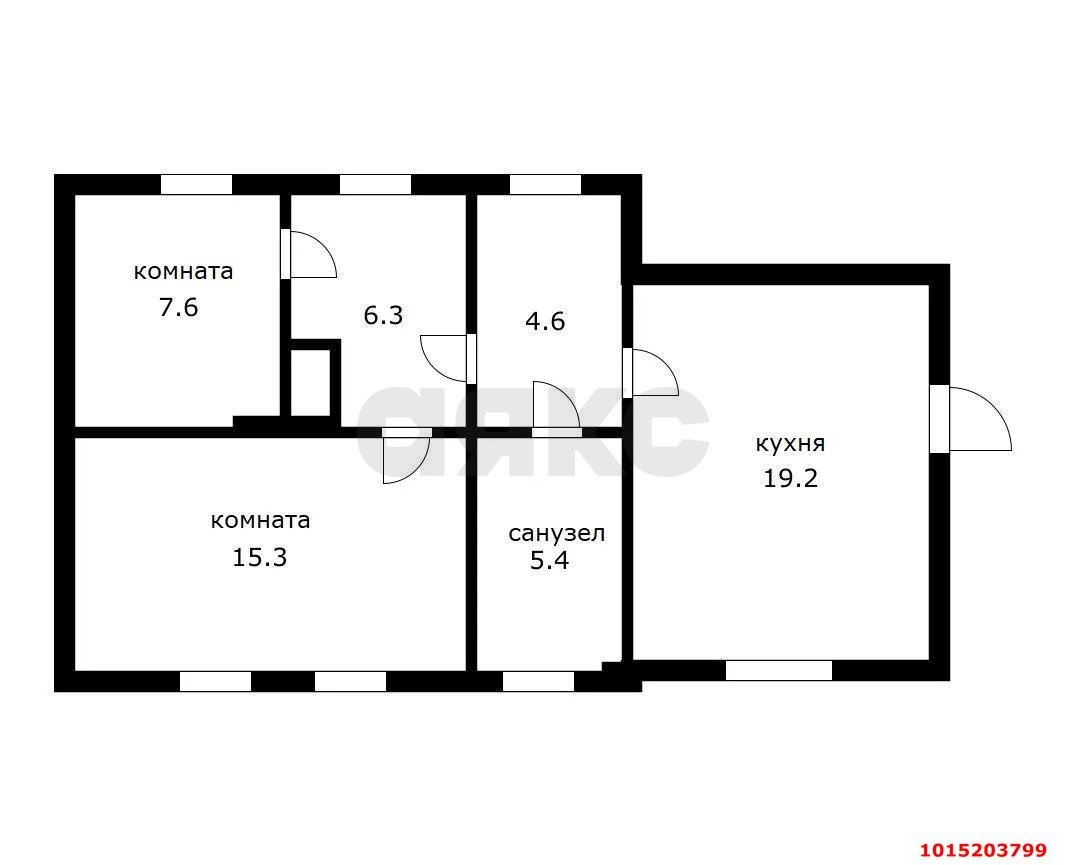 Фото №11: 3-комнатная квартира 58 м² - Беднягина, ул. Западная, 11
