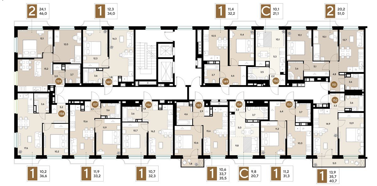 Фото №8: Студия 21 м² - Краснодар, мкр. Прикубанский внутригородской округ