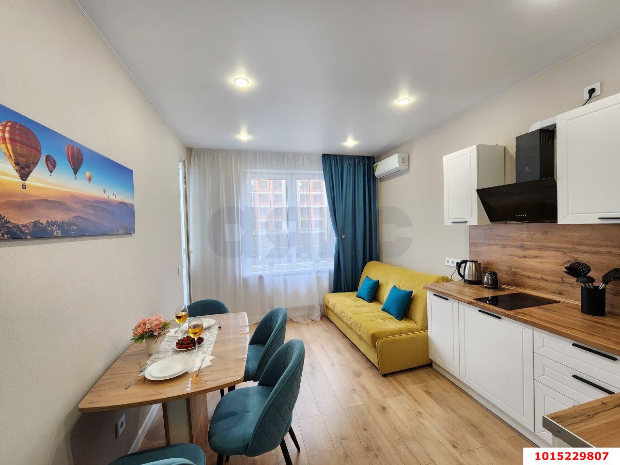 Фото №5: 1-комнатная квартира 35 м² - Краснодар, жилой комплекс Самолёт-2, ул. Западный Обход, 57к2