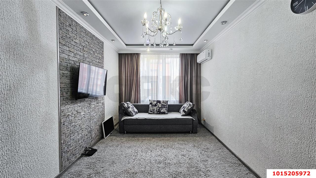 Фото №4: 1-комнатная квартира 35 м² - Краснодар, Музыкальный, ул. Суздальская, 11