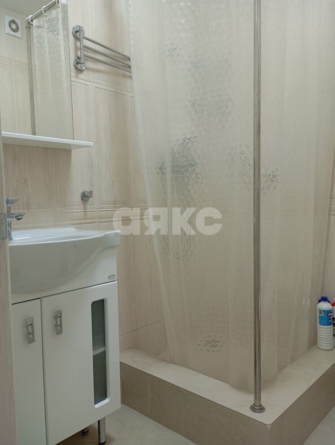 Фото №12: 1-комнатная квартира 36 м² - Анапа, Алексеевка, жилой комплекс Лазурный, Алексеевка, мкр. жилой комплекс Лазурный, ул. Крестьянская, 27к5