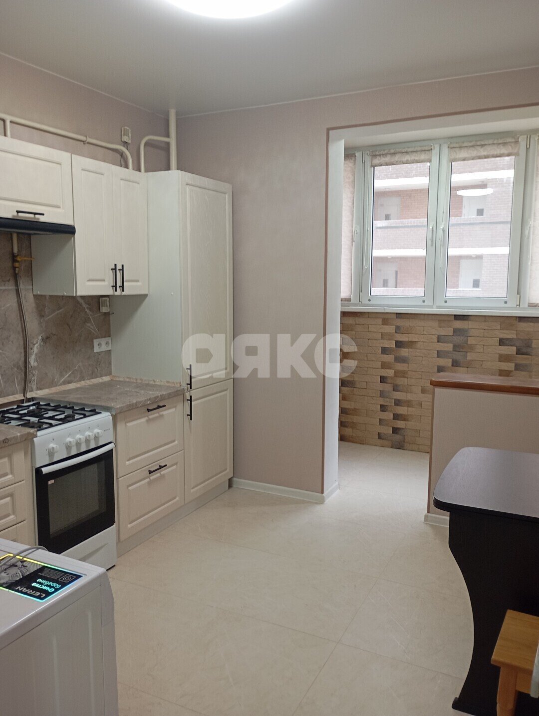 Фото №5: 1-комнатная квартира 36 м² - Анапа, Алексеевка, жилой комплекс Лазурный, Алексеевка, мкр. жилой комплекс Лазурный, ул. Крестьянская, 27к5