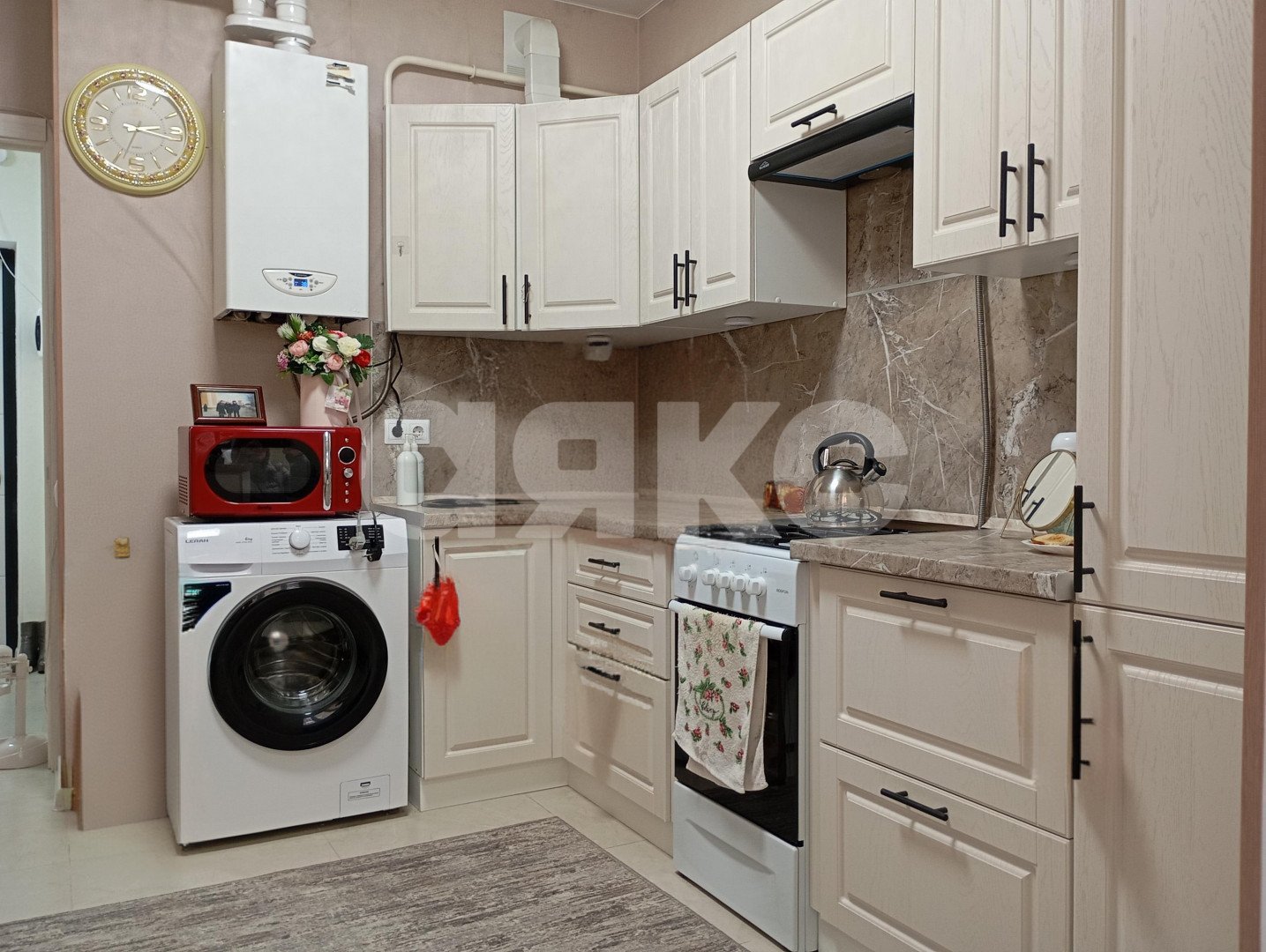 Фото №4: 1-комнатная квартира 36 м² - Анапа, жилой комплекс Лазурный, ул. Крестьянская, 27к5