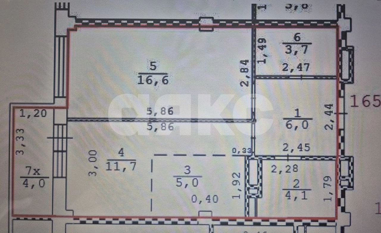Фото №14: 2-комнатная квартира 47 м² - Ростов-на-Дону, жилой комплекс Сокол Град, пр-кт 40-летия Победы, 63/17с4
