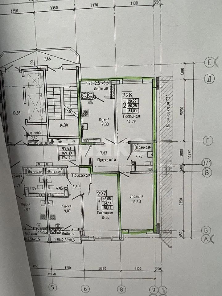 Фото №8: 2-комнатная квартира 50 м² - Ростов-на-Дону, Нахичевань, ул. 45-я Линия, 60/72