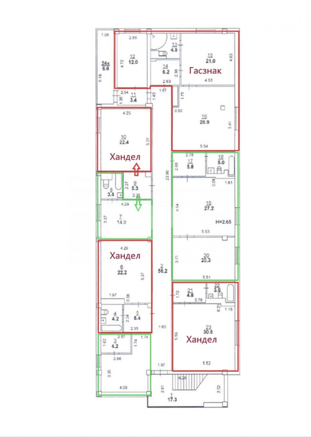 Фото №7: Коммерция 370 м² - Ростов-на-Дону, некоммерческое  Лесополоса, ул. Таганрогская, 205