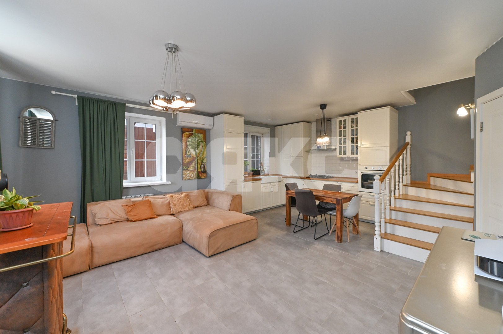 Фото №6: Таунхаус 134 м² + 2 сот. - Камышеваха, коттеджный  Жемчужный, ул. Кристальная, 18/32