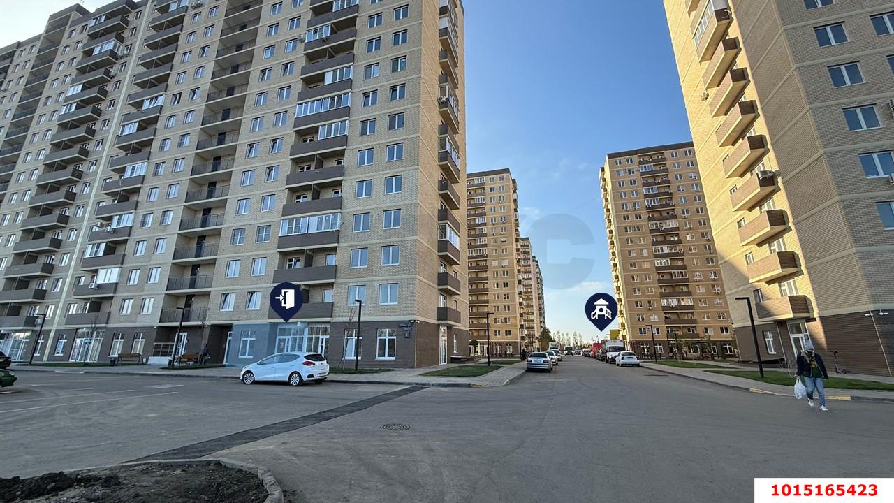 Фото №1: Торговое помещение 42 м² - Краснодар, жилой комплекс Дыхание, ул. Лётчика Позднякова, 2к25