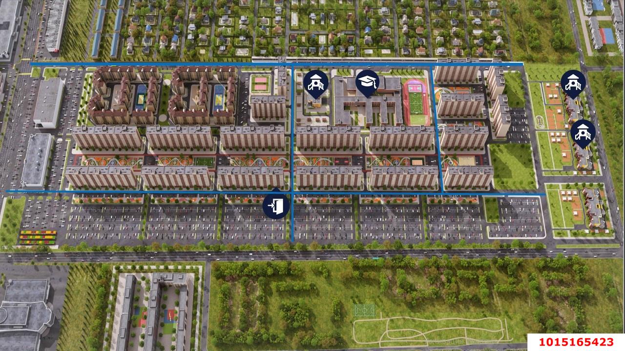 Фото №2: Торговое помещение 42 м² - Краснодар, жилой комплекс Дыхание, ул. Лётчика Позднякова, 2к25