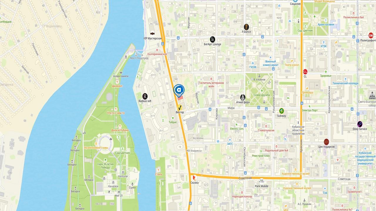 Фото №2: Коммерция 2028 м² - Краснодар, Западный внутригородской округ, мкр. Центральный, ул. Кубанская Набережная, 132