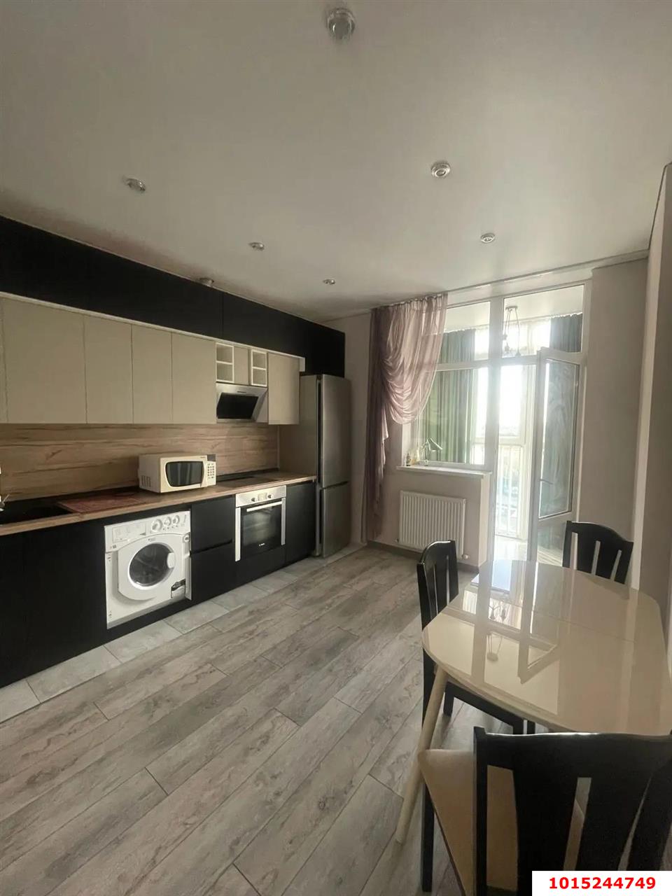 Фото №3: 1-комнатная квартира 38 м² - Краснодар, жилой комплекс Облака, ул. имени Генерала Корнилова, 10к1