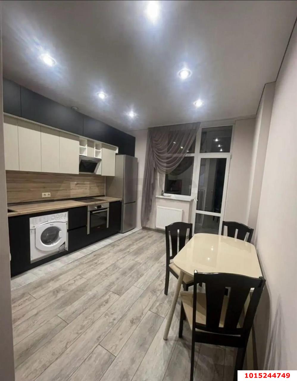 Фото №2: 1-комнатная квартира 38 м² - Краснодар, Прикубанский внутригородской округ, мкр. жилой комплекс Облака, ул. имени Генерала Корнилова, 10к1