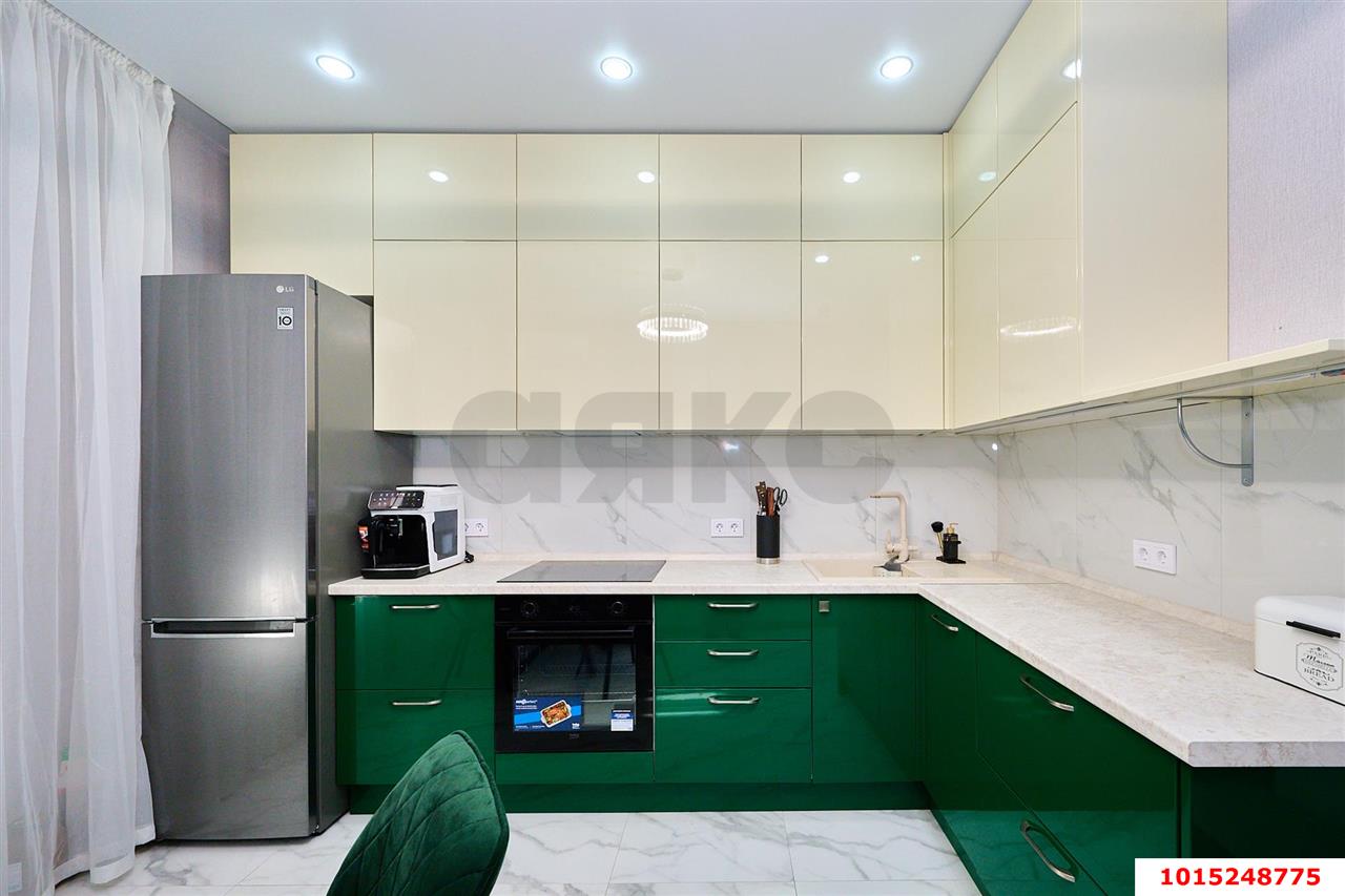 Фото №3: 1-комнатная квартира 48 м² - Краснодар, ЖК На Стахановской, Авиагородок, жилой комплекс На Стахановской, мкр. Прикубанский внутригородской округ, ул. Стахановская, 1/5