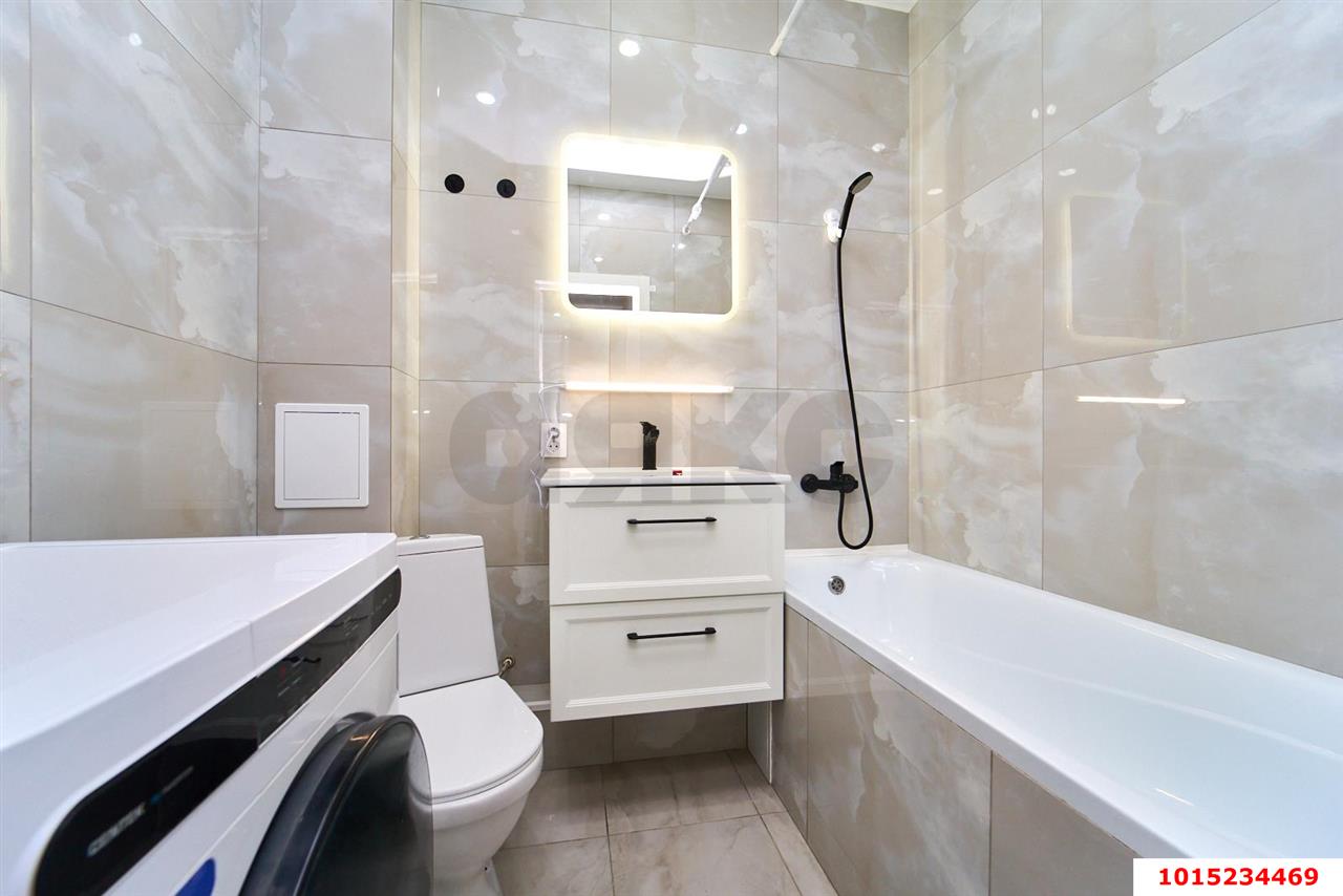 Фото №10: 1-комнатная квартира 34 м² - Новая Адыгея, жилой комплекс Мега-Победа, ул. Береговая, 3к13