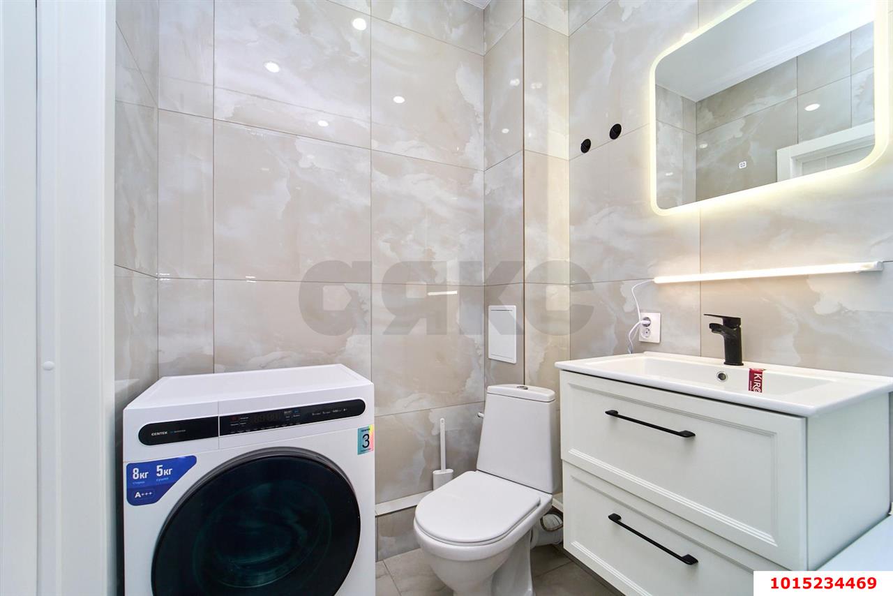 Фото №11: 1-комнатная квартира 34 м² - Новая Адыгея, жилой комплекс Мега-Победа, ул. Береговая, 3к13