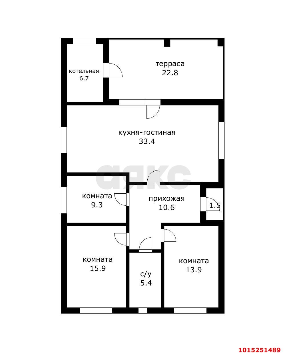 Фото №12: Дом 123 м² + 6 сот. - Знаменский, Карасунский внутригородской округ, ул. Картинная, 7