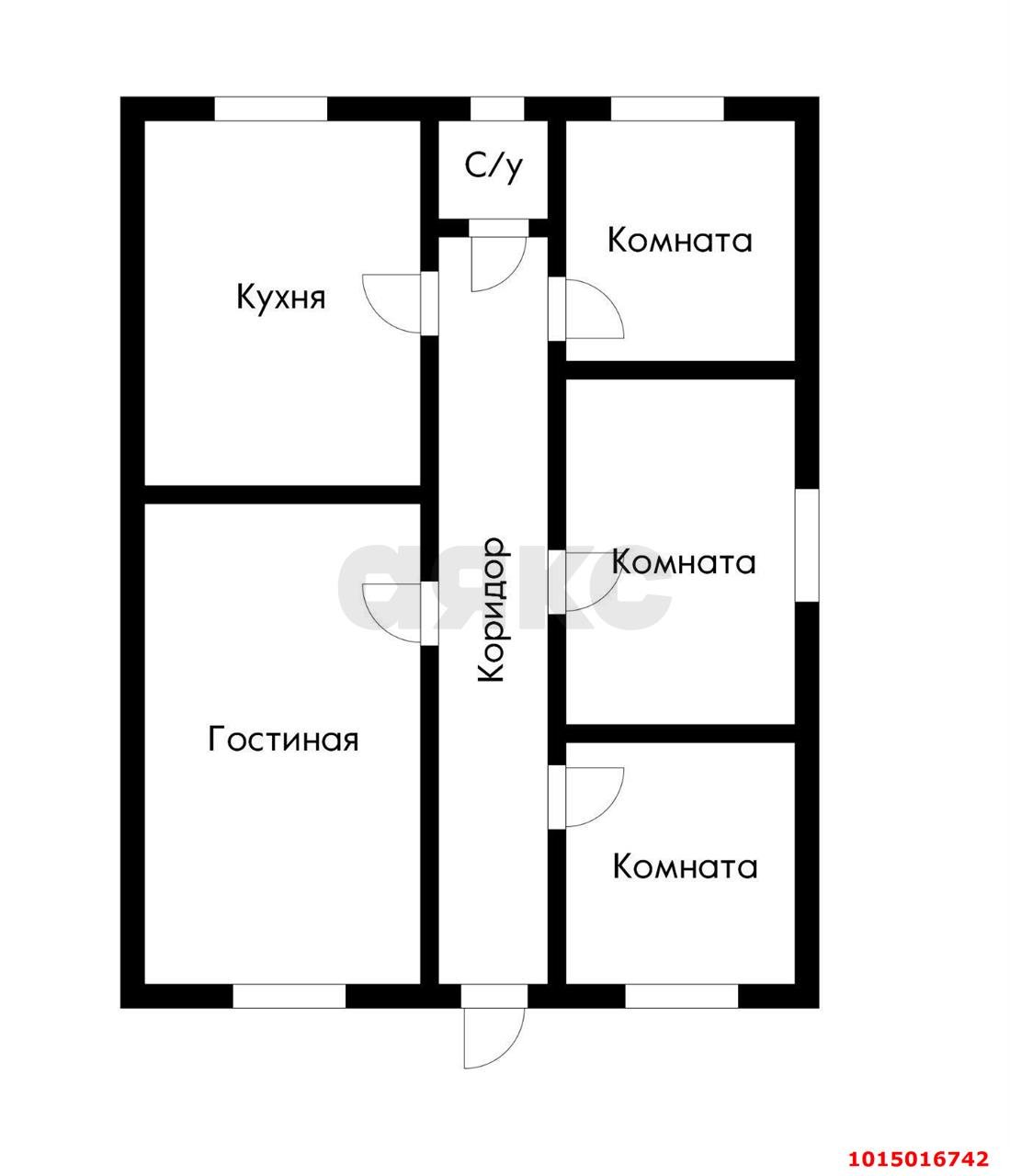Фото №14: Дуплекс 112 м² + 4 сот. - Яблоновский, ул. Хуаде, 13
