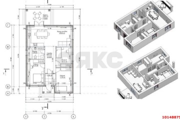Фото №2: Дом 104 м² - Старокорсунская, мкр. Карасунский внутригородской округ, ул. Молодёжная, 36