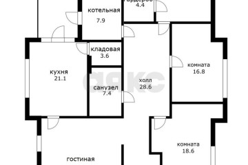 Фото №2: Дом 168 м² - Краснодар, п. коттеджный  Зелёная Долина, ул. Баварская, 24