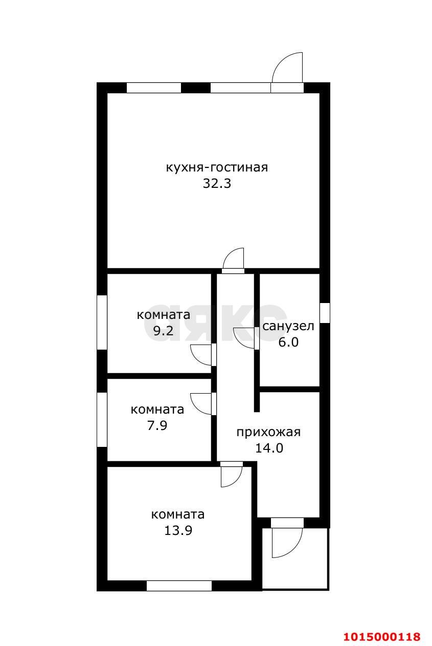 Фото №6: Дом 86 м² + 3.3 сот. - Южный, пр-д Каспийский, 7
