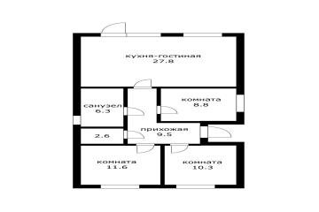 Фото №2: Дом 81 м² - Южный, ул. Охотская, 6