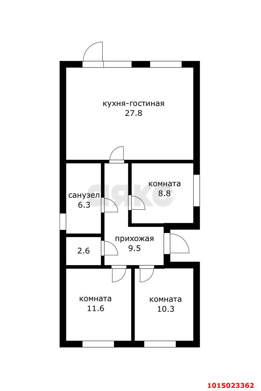Фото №2: Дом 81 м² + 3.4 сот. - Южный, ул. Охотская, 6