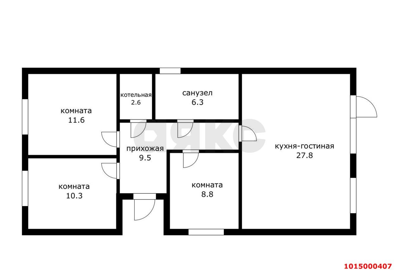 Фото №6: Дом 151 м² + 3.45 сот. - Южный, ул. Охотская