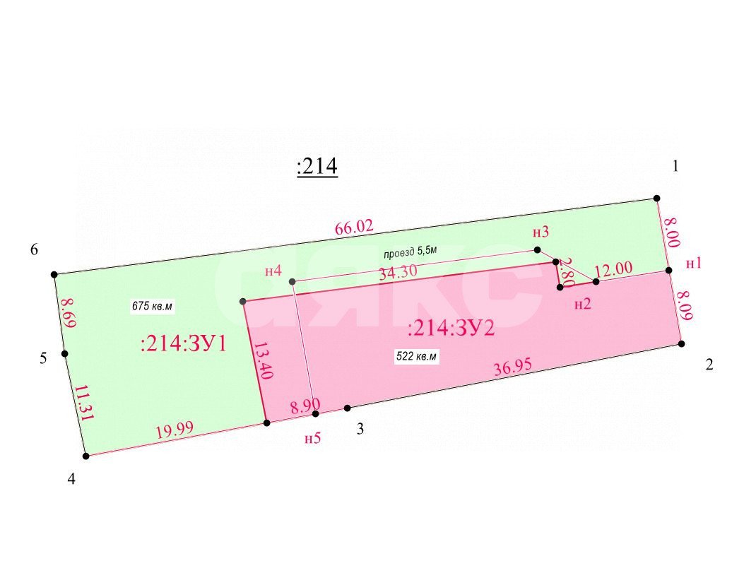 Фото №6: Земельный участок под ИЖС 675 сот. - Кореновск, 3-й квартал, ул. Траншейная, 56