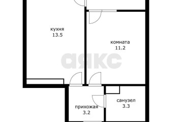 Фото №2: 1-комнатная квартира 35 м² - Краснодар, мкр. жилой комплекс Самолёт, ул. Западный Обход, 39/2