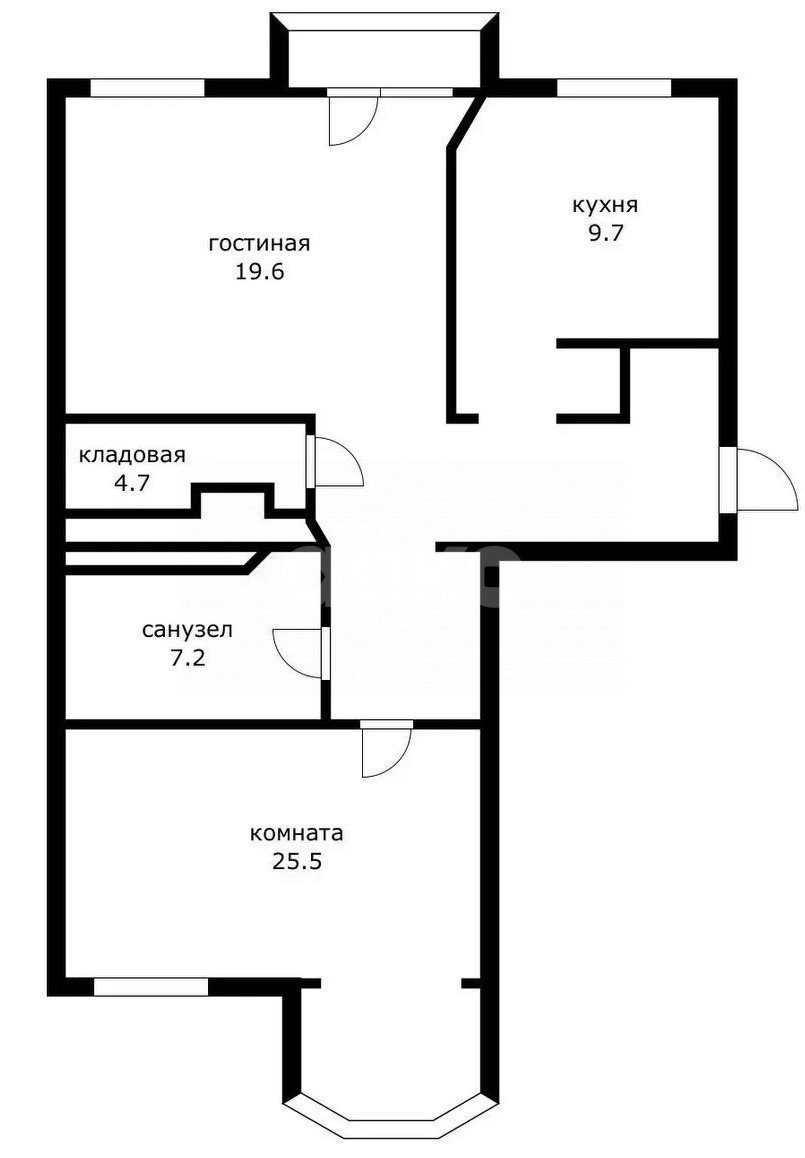 Фото №20: 2-комнатная квартира 75 м² - Москва, 81-й квартал, б-р Генерала Карбышева, 8