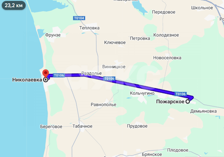 Фото №3: Земельный участок под ИЖС 10 сот. - Пожарское, зона Пожарское-1, 371