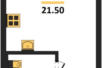 Фото №1: Студия 21 м² - Краснодар, мкр. жилой комплекс Самолёт-7, 