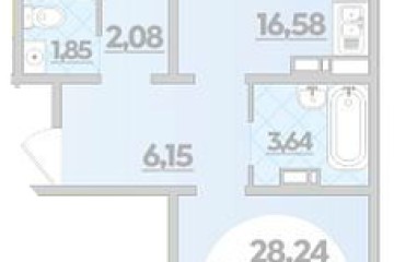 Фото №1: 2-комнатная квартира 62 м² - Крымск, мкр. Надежда, 