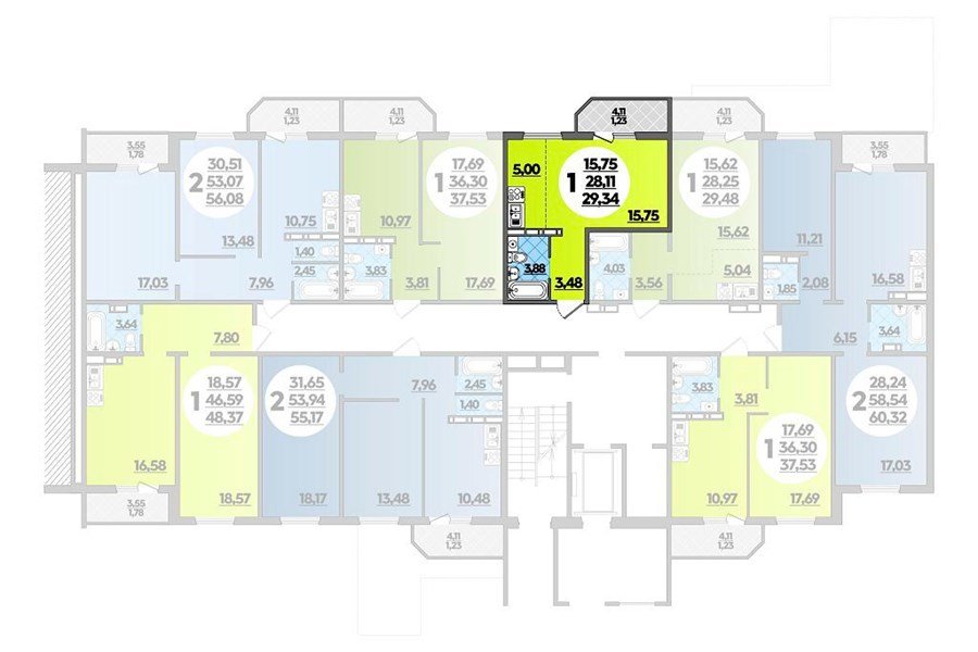 Фото №8: 2-комнатная квартира 60 м² - Крымск, Надежда