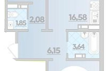 Фото №1: 2-комнатная квартира 60 м² - Крымск, мкр. Надежда, 