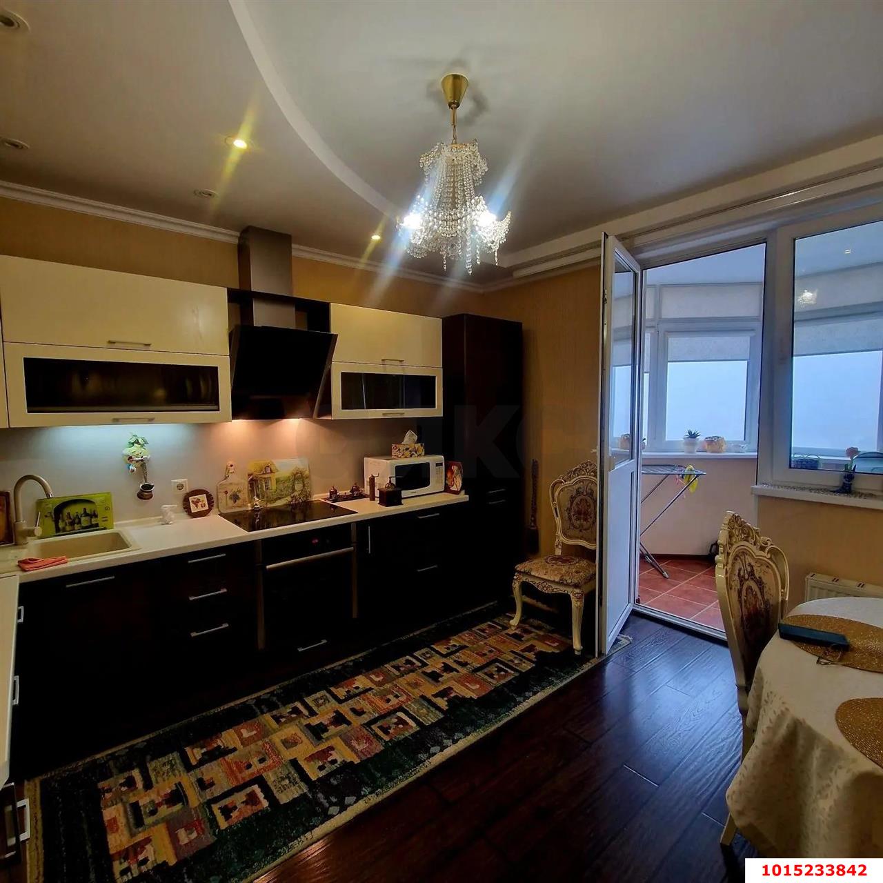 Фото №3: 1-комнатная квартира 60 м² - Краснодар, Школьный, ул. Филатова, 19