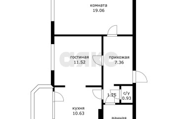 Фото №1: 2-комнатная квартира 55 м² - Краснодар, мкр. жилой комплекс Форт Карасун, ул. Сормовская, 208/2