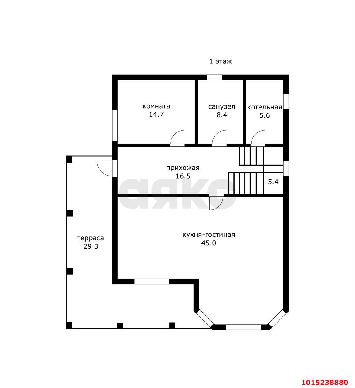 Фото №19: Дом 213 м² + 4 сот. - Любитель, мкр. Прикубанский внутригородской округ, ул. Железнодорожная, 176