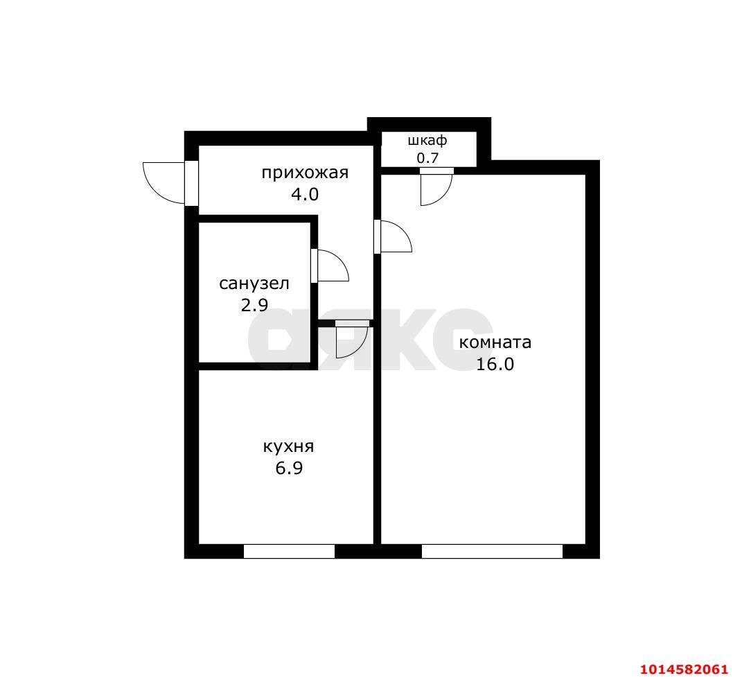 Фото №2: 1-комнатная квартира 30 м² - Краснодар, Гидростроителей, ул. имени Дмитрия Благоева, 2