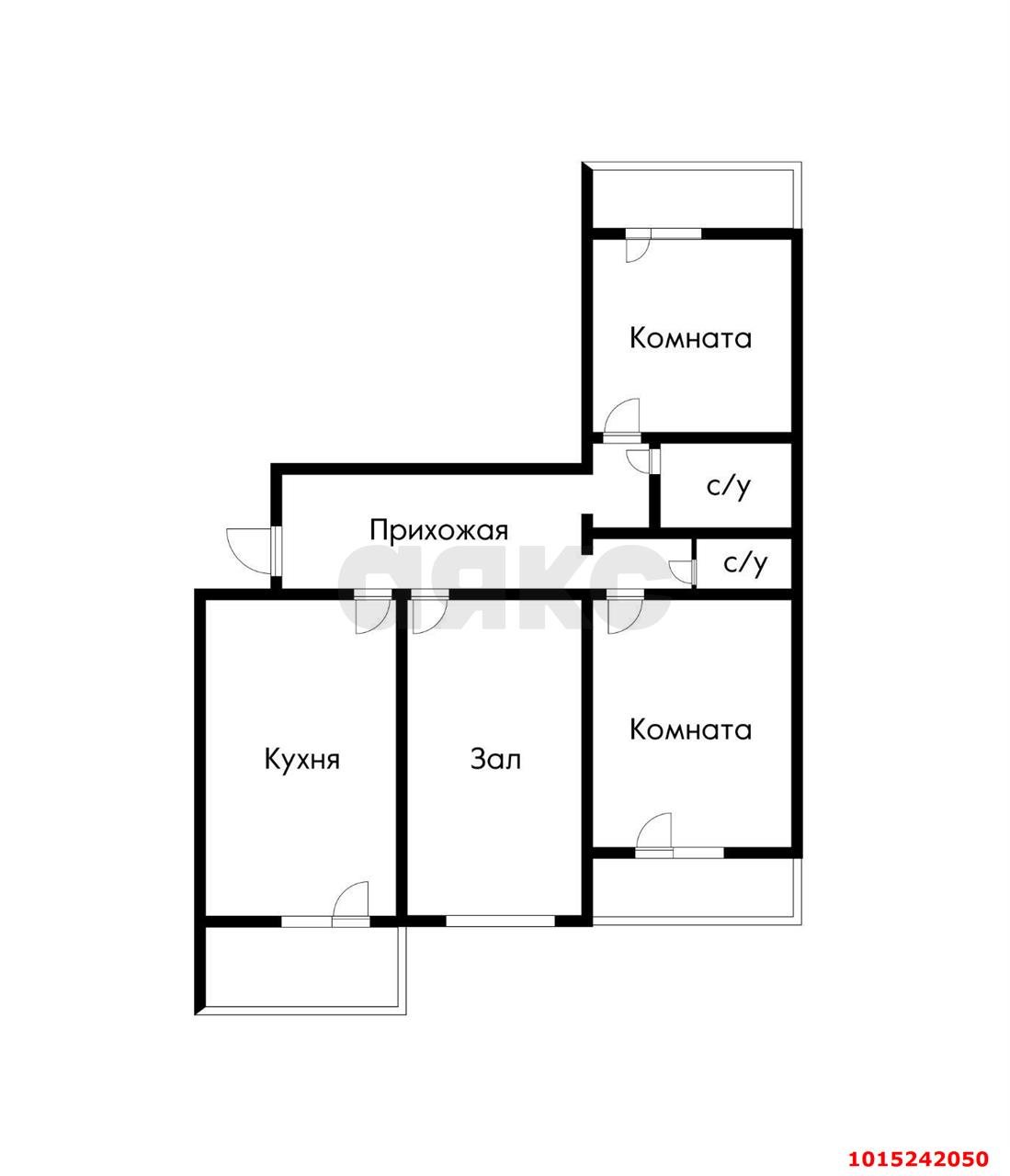 Фото №12: 3-комнатная квартира 100 м² - Краснодар, Дубинка, ул. Линейная, 19