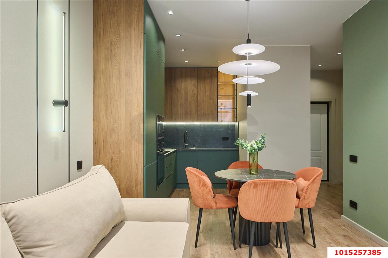 Фото №4: 1-комнатная квартира 41 м² - Краснодар, Центральный внутригородской округ, Табачная Фабрика, мкр. ЖК Все Свои Вип, ул. Колхозная, 5/2