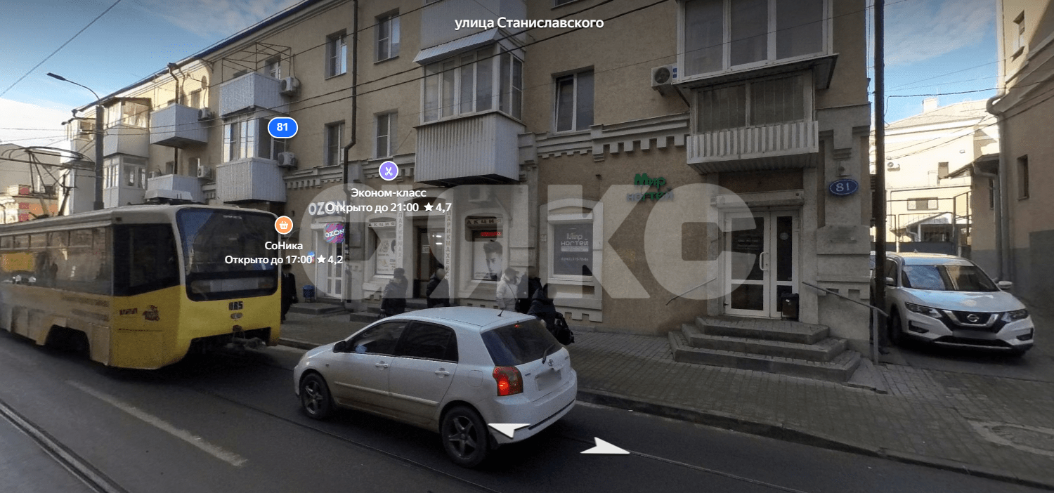 Фото №1: Коммерция 91 м² - Ростов-на-Дону, Кировский, ул. Станиславского, 81