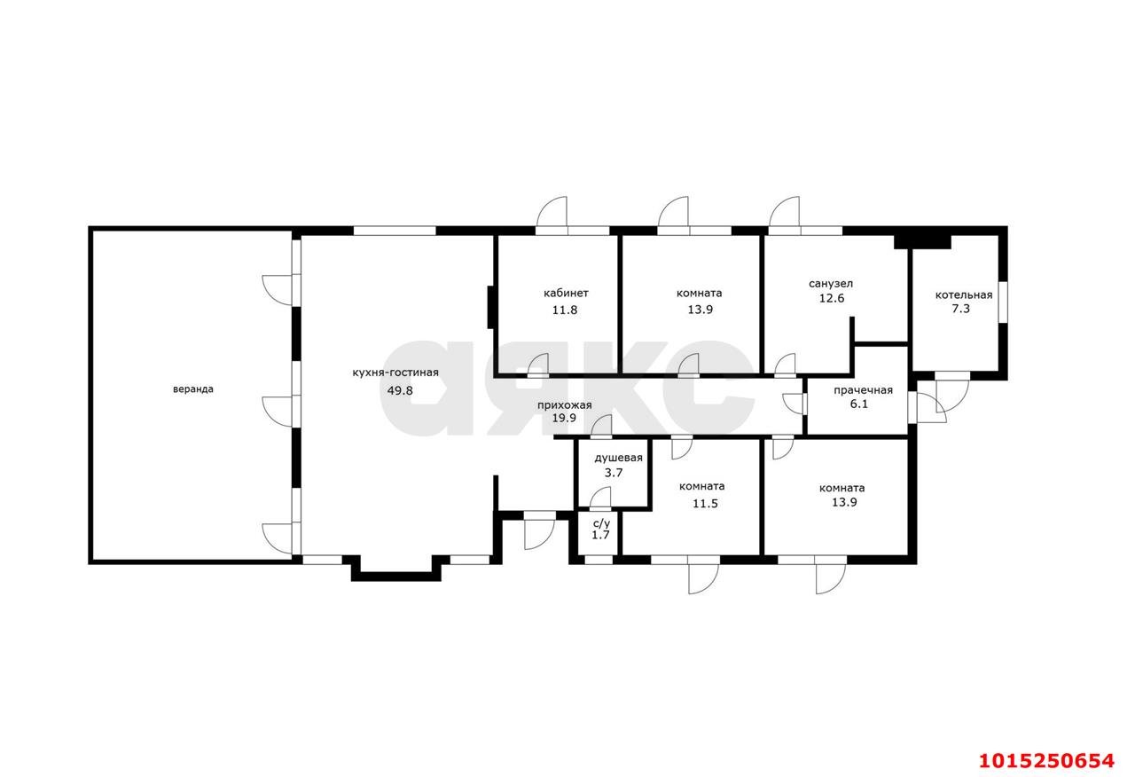 Фото №18: Дом 152 м² + 7.5 сот. - Елизаветинская, мкр. Прикубанский внутригородской округ, ул. Курганная, 46/1