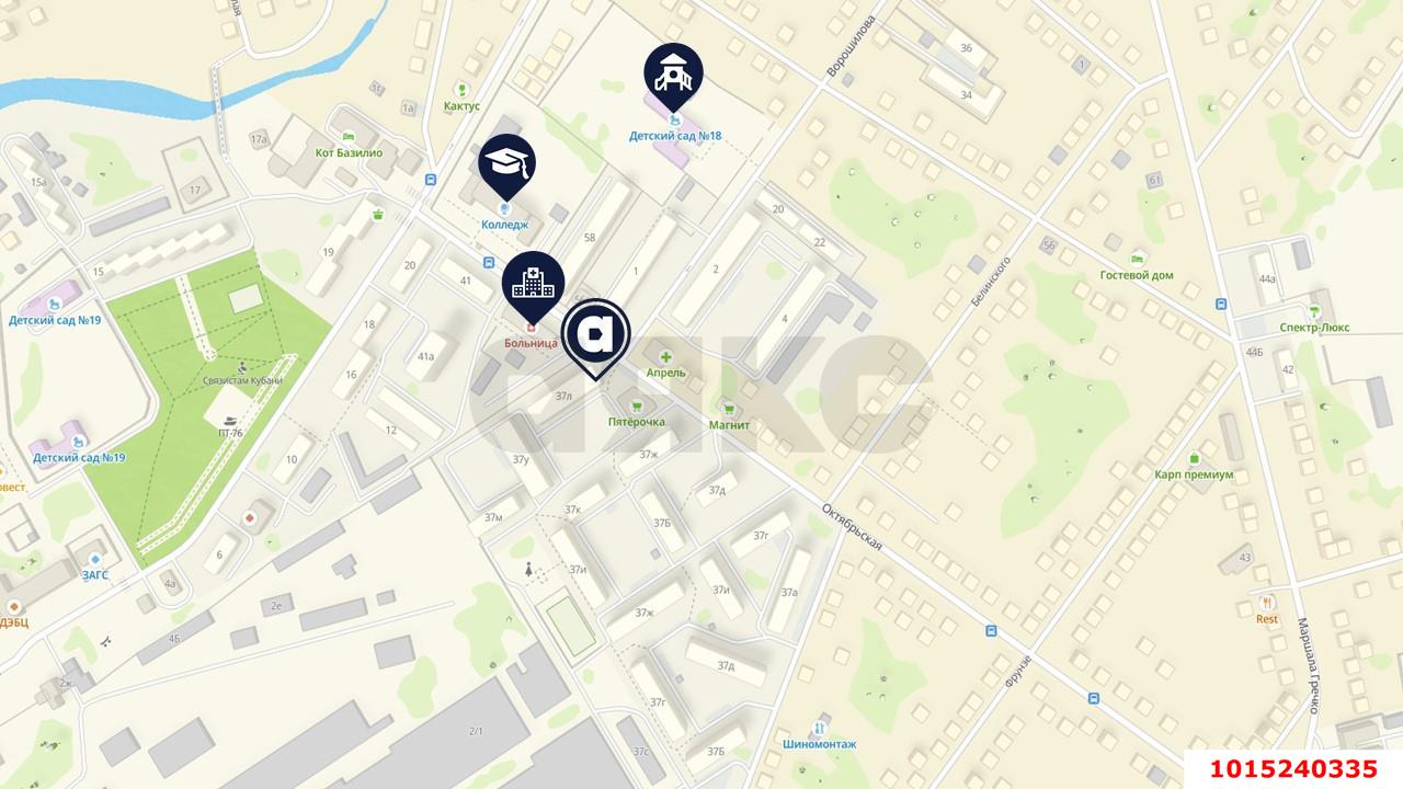 Фото №2: Торговое помещение 44 м² - Крымск, Платан, ул. Октябрьская, 37Л